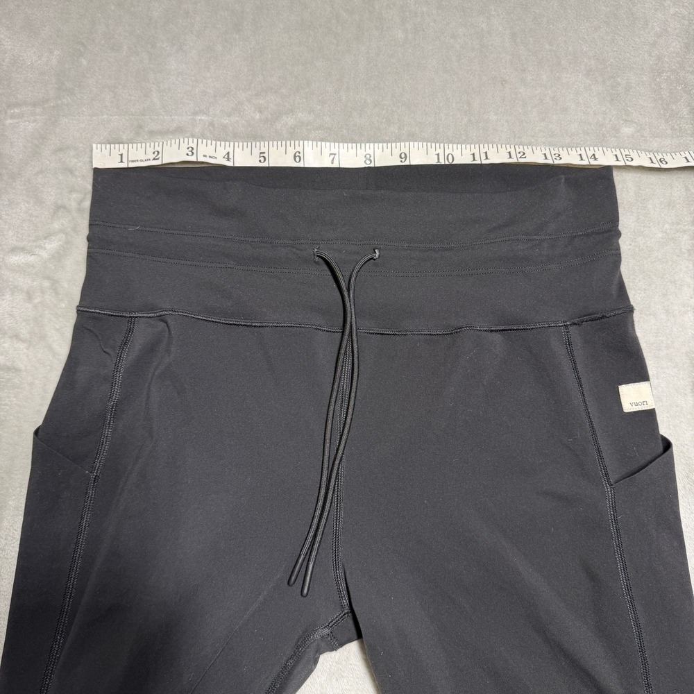 Vuori Daily Jogger Black VW490 High Rise Athletic Yoga Pants Women Large - Picture 4 of 9